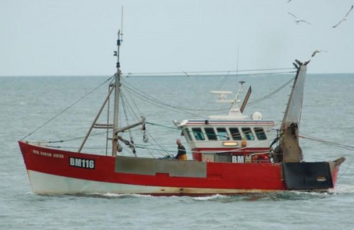 Ship Capsized In English Channel